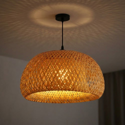 Straw Chandelier XL
